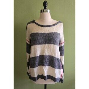 Rewind Womens Striped Sweater Size Medium